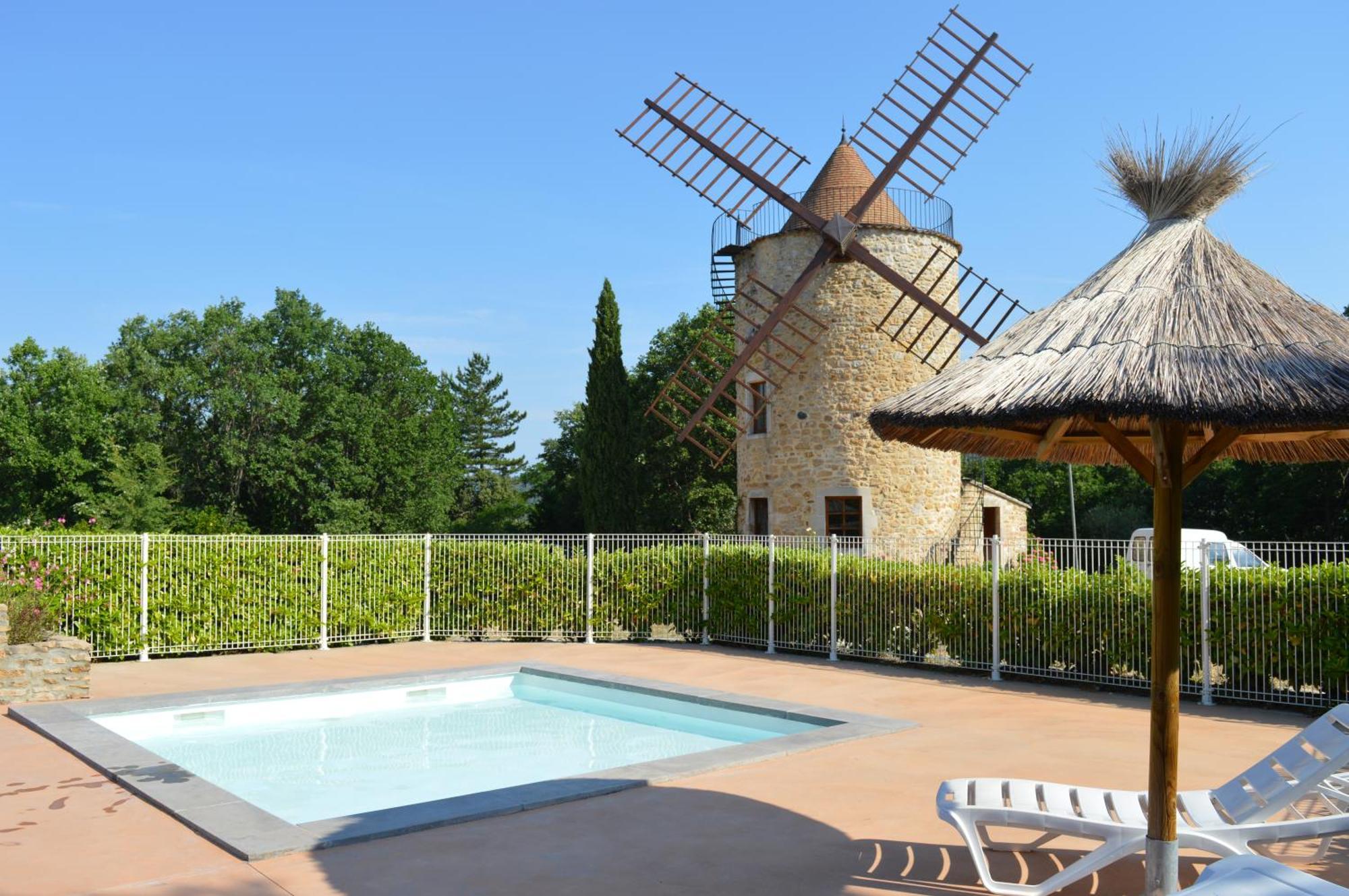Le Moulin Villa Vallon-Pont-dʼArc Eksteriør bilde